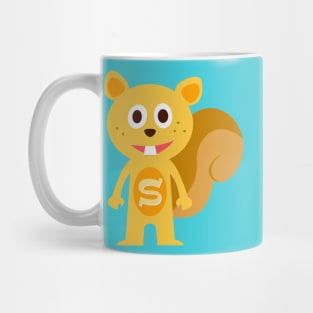 Super Squirrel Cute Hero Mug